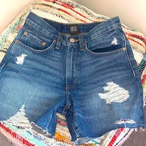 Brand- BDG (UO), Size- 25, Color- medium wash